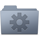 Setting Folder Graphite Icon